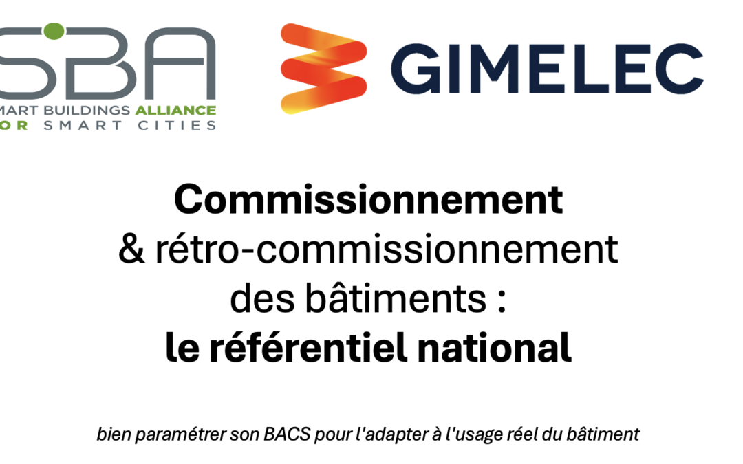 Référentiel national de commissionnement & rétro-commissionnement